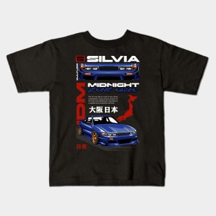 Silvia SR13 Midnight Street Racer Kids T-Shirt
